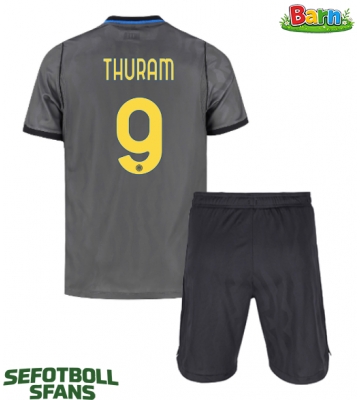 Inter Milan Marcus Thuram #9 Tredjeställ Barn 2026-27 Kortärmad (+ Korta byxor)